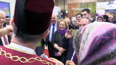 turizm fuari - EMİTT'te Osmanlı saray mutfağı lezzetlerine yoğun ilgi - İSTANBUL  Videosu