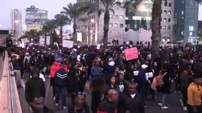 İsrail'deki Etiyopyalılar 'polis vahşetini' protesto etti - TEL AVİV 