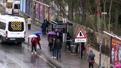  İstanbul'da yağmur başladı