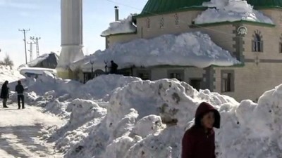 Muş'ta kış manzaraları 