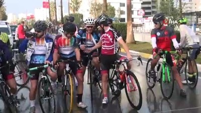 dera - Türkiye Bisiklet Şampiyonası birinci etap puanlı yol yarışı Mersin’de başladı  Videosu