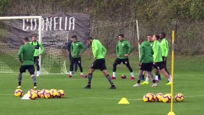 Atiker Konyasporlu futbolculara, 'yo-yo' testi uygulandı - ANTALYA