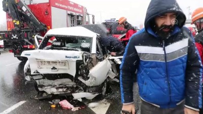 kirmizi isik - Bolu'da trafik kazası: 2 yaralı  Videosu