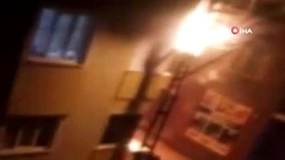  Bursa'da korkutan yangın 