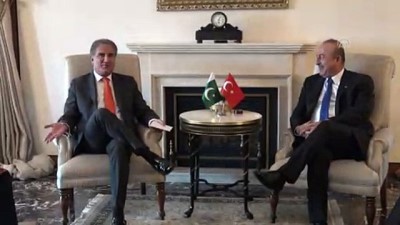 Çavuşoğlu, Pakistan Dışişleri Bakanı Şah Mahmud Kureyşi ile bir araya geldi (2)- ANKARA 
