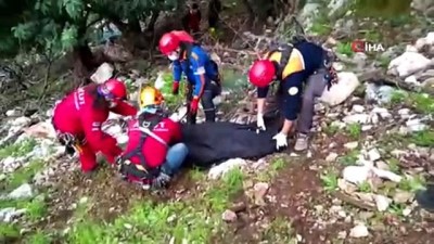  Kelebekler Vadisi'nde kayalıklardan düşen şahıs hayatını kaybetti