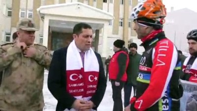 bisiklet turu - Pedallar Sarıkamış Şehitleri için döndü  Videosu