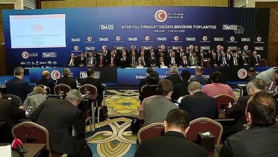 Pekcan: '2018'de ihracatımız yüzde 7,1 artarak 168,1 milyar dolar olarak gerçekleşmiş bulunmaktadır' - ANKARA 
