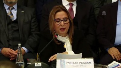 Pekcan: 'Bakanlığımız ve TOBB işbirliğiyle 19 ilde 28 odada ihracat destek ofisleri kurduk' - ANKARA 