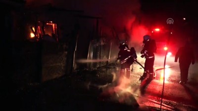 Tek katlı ev yandı - DÜZCE 