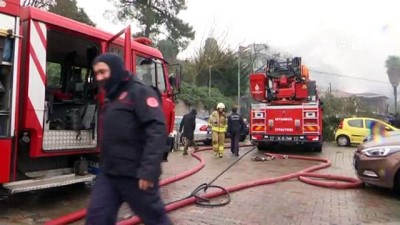 Üsküdar'da yangın - İSTANBUL 