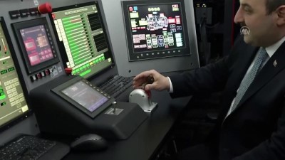 Varank, TUSAŞ Motor Sanayii AŞ'de, ilk milli helikopter motoru TS 1400'ün testini izledi - ESKİŞEHİR