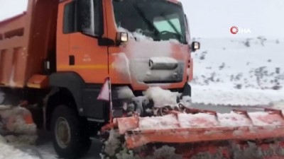 kar yagisi -  Antalya-Konya karayolunda karakış manzaraları Videosu