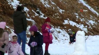 mangal keyfi -  Kar gören Muğlalılar Yılanlı dağına akın etti Videosu