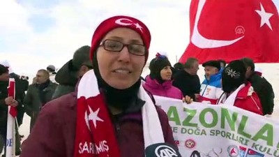 'Kardan şehit heykelleri'ne yoğun ilgi - KARS 