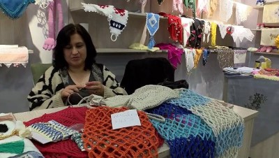 naylon poset -  Poşet yerine el emeği fileler  Videosu