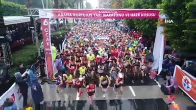 Adana Kurtuluş Yarı Maratonu’nda Kenyalı atletler şampiyon