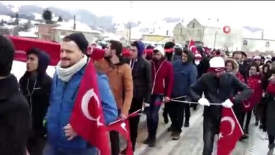 gucunu goster -  Alaçam'da Sarıkamış şehitlerini anma yürüyüşü düzenlendi  Videosu