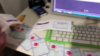 nufus cuzdani -  Evini matbaaya çeviren sahteci, jandarma ekiplerince yakalandı  Videosu