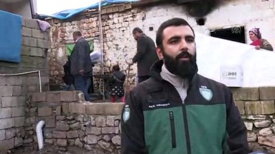 Evleri su altında kalan 5 aileye yardım - KİLİS 