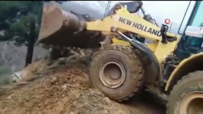  Kahramanmaraş’ta şiddetli yağmur toprak kaymalarına neden oldu 