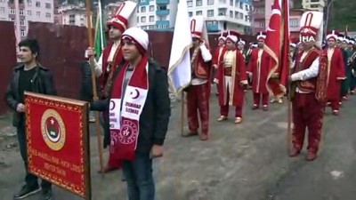  - Sarıkamış Şehitleri Rize’de dev bayraklı yürüyüş ile anıldı 