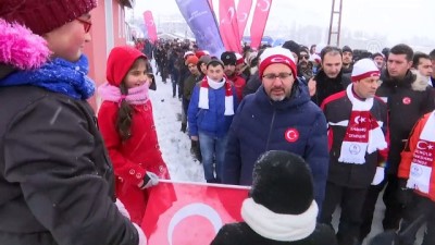 kar yagisi - Soylu, Kasapoğlu ve Varank, 'Asımın Nesli Asrın Yürüyüşünde' etkinliğine katıldı - KARS  Videosu