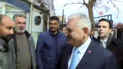  TBMM Başkanı Sayın Binali Yıldırım İzmir'de Karabağlar Kahvehane'sini ziyaret etti 