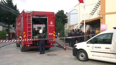 kirkoy - Bakırköy'de villanın çatısında yangın - İSTANBUL  Videosu