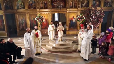 Balkanlar'da yaşayan Ortodokslar Noel'i kutluyor - BELGRAD 