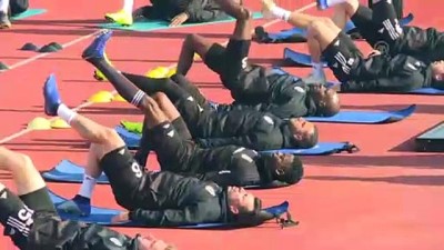 Beşiktaş'ta Isimat-Mirin ilk idmanına çıktı - ANTALYA 