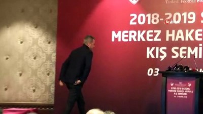 Fikret Orman: 'Hakem hataları TV'de tartışılmasın'