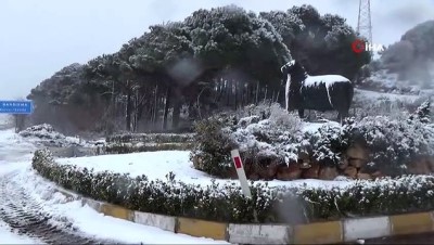 kar yagisi -  Güney Marmara'da kar seferberliği  Videosu