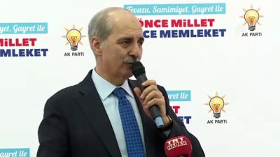 Kurtulmuş: 'Cumhur ittifakı masa başında oturup yapılan bir anlaşma değildir' - BURDUR