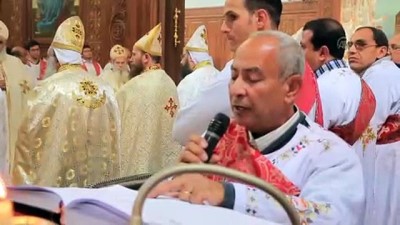 Mısır'da Noel ayini - KAHİRE 