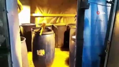kacak -  Adana'da 2 bin litre kaçak içki ele geçirildi  Videosu