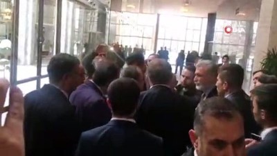  AK Parti milletvekilleri ile HDP milletvekilleri arasında tartışma 