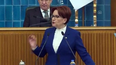 Akşener: 'Bizim milletin mutluluğundan başka bir derdimiz yok' - TBMM 