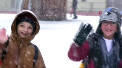 kar yagisi -  Ardahan’da eğitime kar ve tipi engeli Videosu