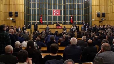 Bahçeli: 'Teröristlerin Kürt olarak gösterilmesi tam bir bühtandır' - TBMM 