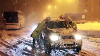 kar yagisi - Bingöl-Elazığ kara yolu kapandı - BİNGÖL Videosu