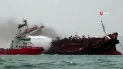 petrol -  - Hong Kong’da Petrol Tankeri Alev Aldı: 1 Ölü  Videosu