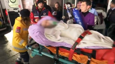 İstinat duvarı hastanenin bahçesine yıkıldı (2) - İSTANBUL 