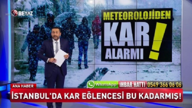 Kar İstanbul'u terk ediyor