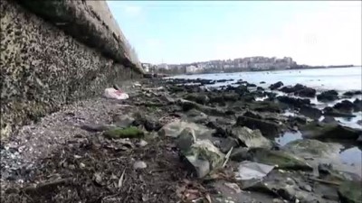 Silivri'de deniz çekilmesi - İSTANBUL