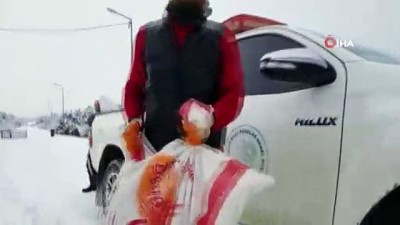  Spil Dağı Milli Parkı'nda kar kalınlığı yer yer 50 santimetreye ulaştı 