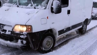 kar yagisi - Yurtta kış - Kahramanmaraş-Kayseri kara yolu ulaşıma kapandı (2) - KAHRAMANMARAŞ Videosu