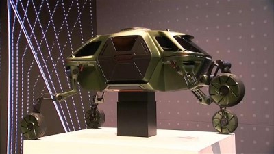 robot - Yürüyen ve tırmanabilen otomobil-robot Elevate Las Vegas Elektronik Fuarı CES'in gözdesi Videosu