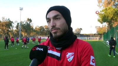 devre arasi -  Yusuf Emre Gültekin: “Gelişim kaydedip Süper Lig’de oynamak istiyorum'  Videosu