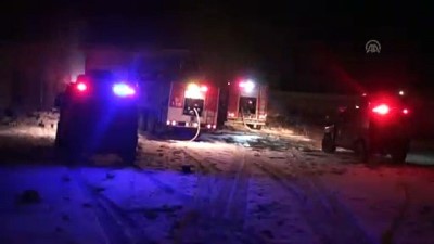 Ağrı'da depo yangını 